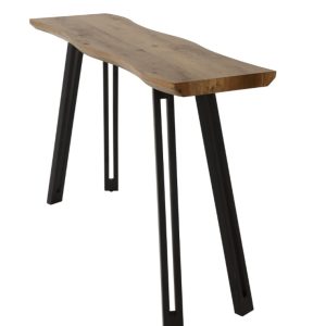 Quebec Wave Edge Console Table